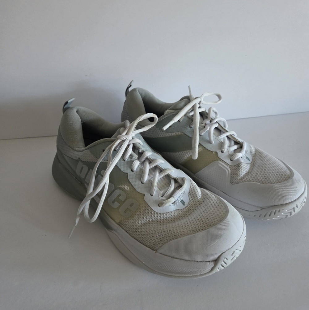 Prince White and Gray Athletic Sneakers Sz.8,5
